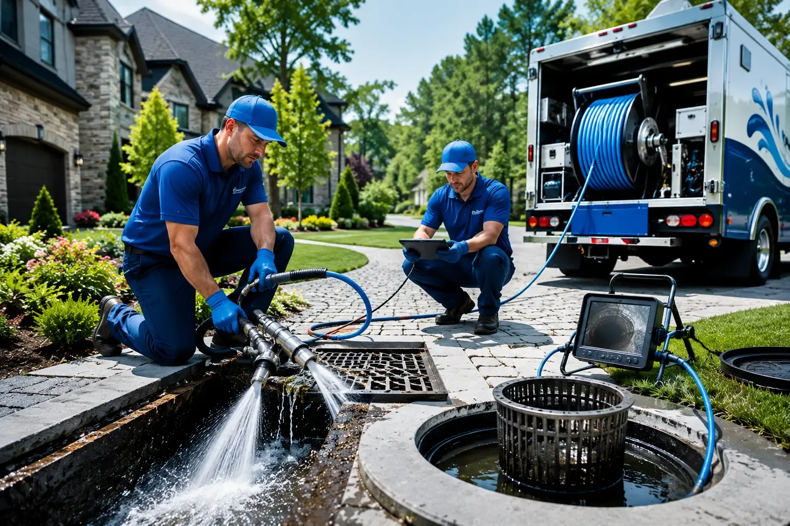 Local outdoor drain cleaning professionals in Yerkes, KY